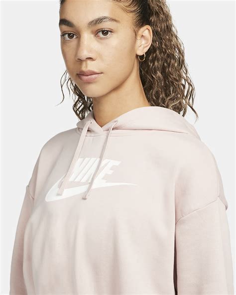 Nike cropped oversized hoodie